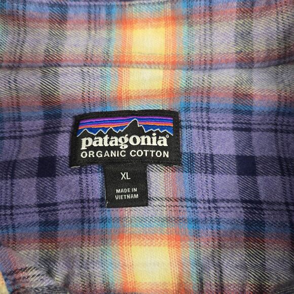 Patagonia Men's Long-Sleeved Lightweight Fjord Flannel Shirt XL Item 42410 - Picture 3 of 6
